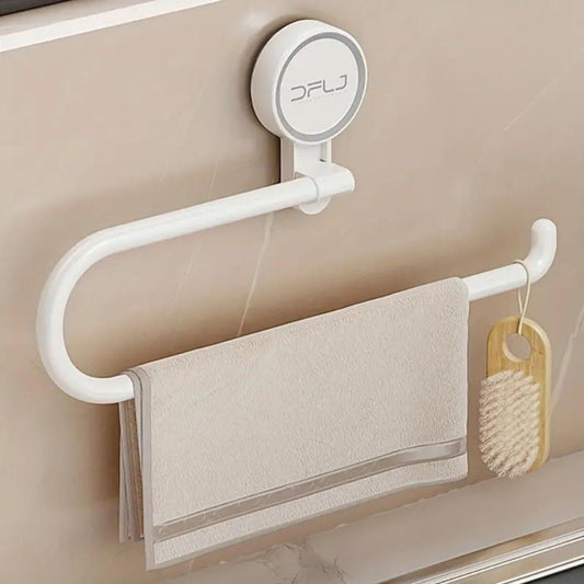 Premium Towel Holder – No-Drill Suction Mount for Bathroom & Kitchen