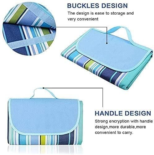 Washable Picnic Mat – Waterproof Foldable Outdoor Mat for Travel & Camping