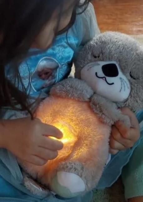 Breathing Teddy Bear with Soothing Music – Comfort Plush Toy for Kids & Relaxation