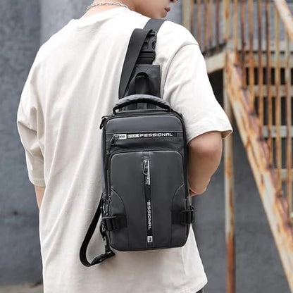 Sling Bag with USB Charging Port – Stylish, Waterproof & Travel-Friendly