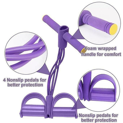 Yoga Pedal Puller Resistance Band – Full Body Fitness & Strength Training Equipment