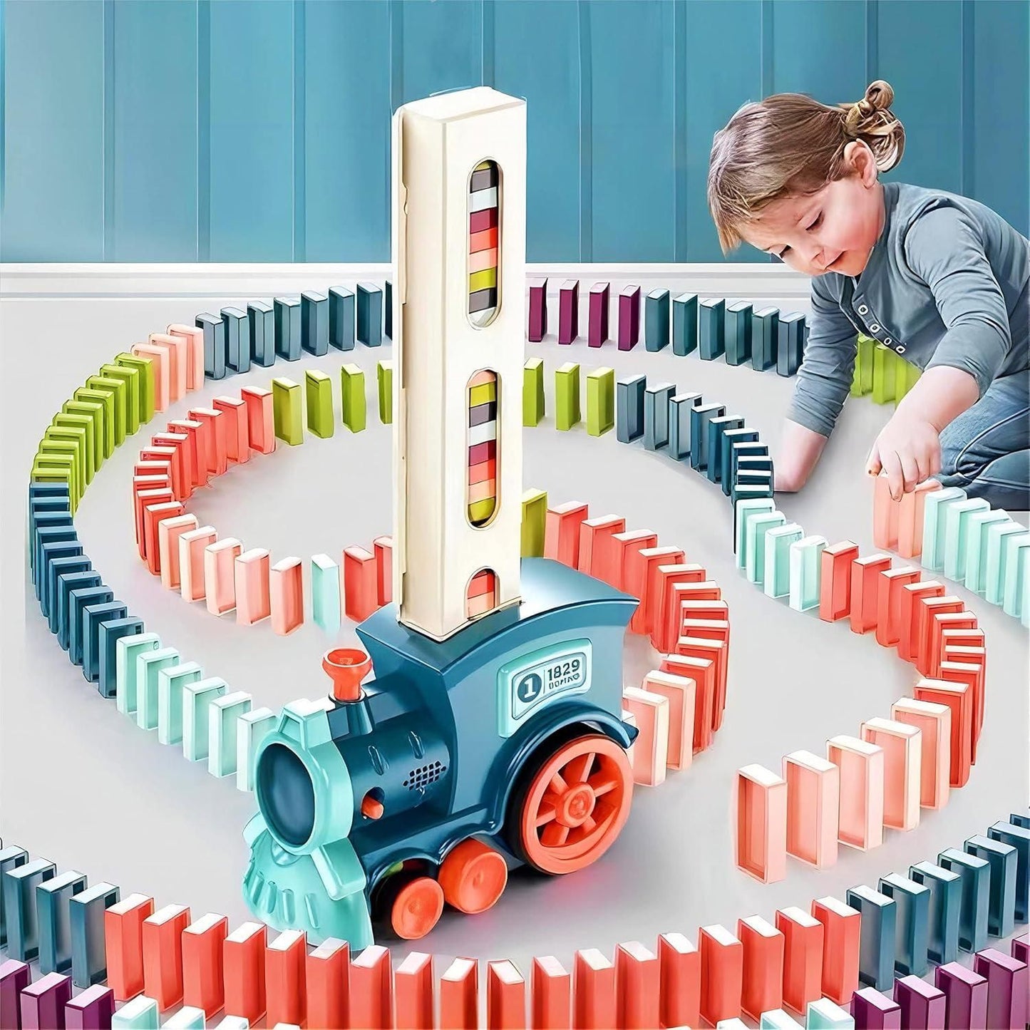 Train Toy Domino Set for Kids – Automatic Fun & Learning in Motion!