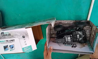 Monster Truck Rock Crawler – Heavy-Duty Remote Control Off-Road Power Vehicle