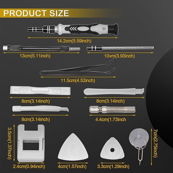 115-in-1 Screwdriver Set – Precision Repair Tool Kit for Home & Electronics