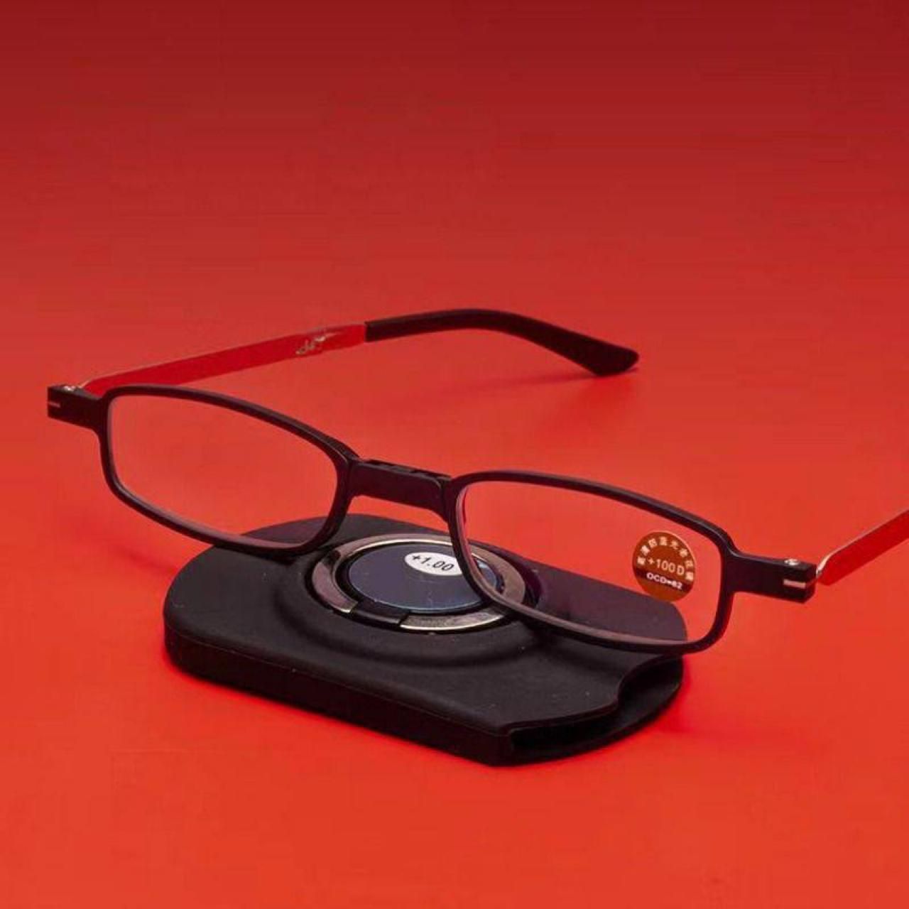Anti Blue Light Folding Reading Glasses – Portable Presbyopia Protection & Stylish Comfort