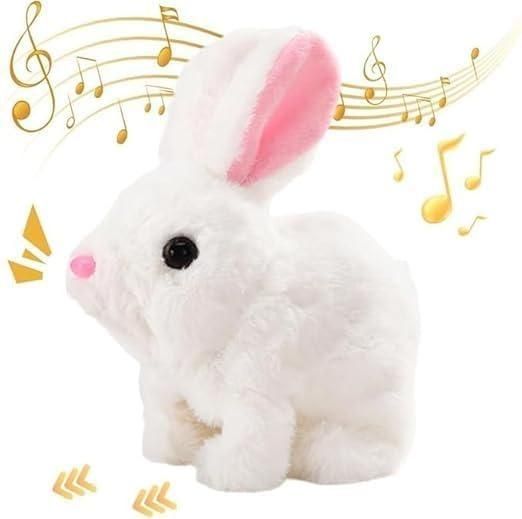 Interactive Hopping Bunny Toy with Sound & Movement – Electronic Easter Bunny for Kids