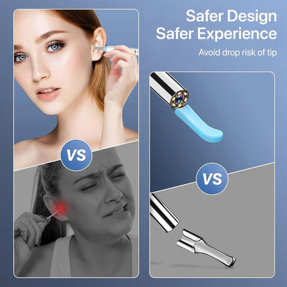Smart Visual Ear Wax Cleaner – WiFi Otoscope Ear Care Kit for iOS & Android