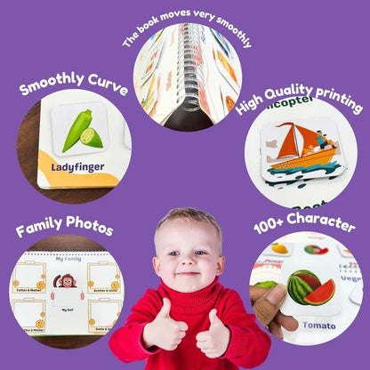 Chhote Natkhat Early Learning Book – All-in-One Velcro Activity Binder for Kids