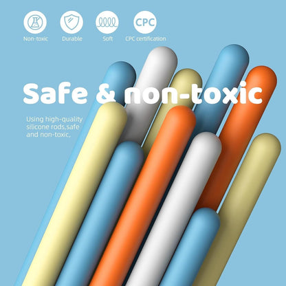 Sensor Activity Board Double-Sided Silicone Montessori Toy for Kids