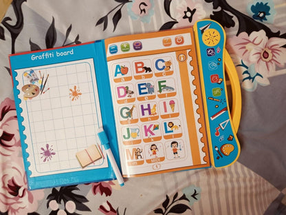 Interactive Phonetic Learning E-Book with Sound – Smart Educational Toy for Toddlers