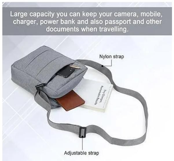 Men’s Sling Bag – Stylish & Durable Water-Resistant Crossbody Shoulder Bag