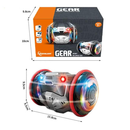 RoboMaxCar 360° Rotation Balance Toy Car for Kids – LED Music Electric Action Toy