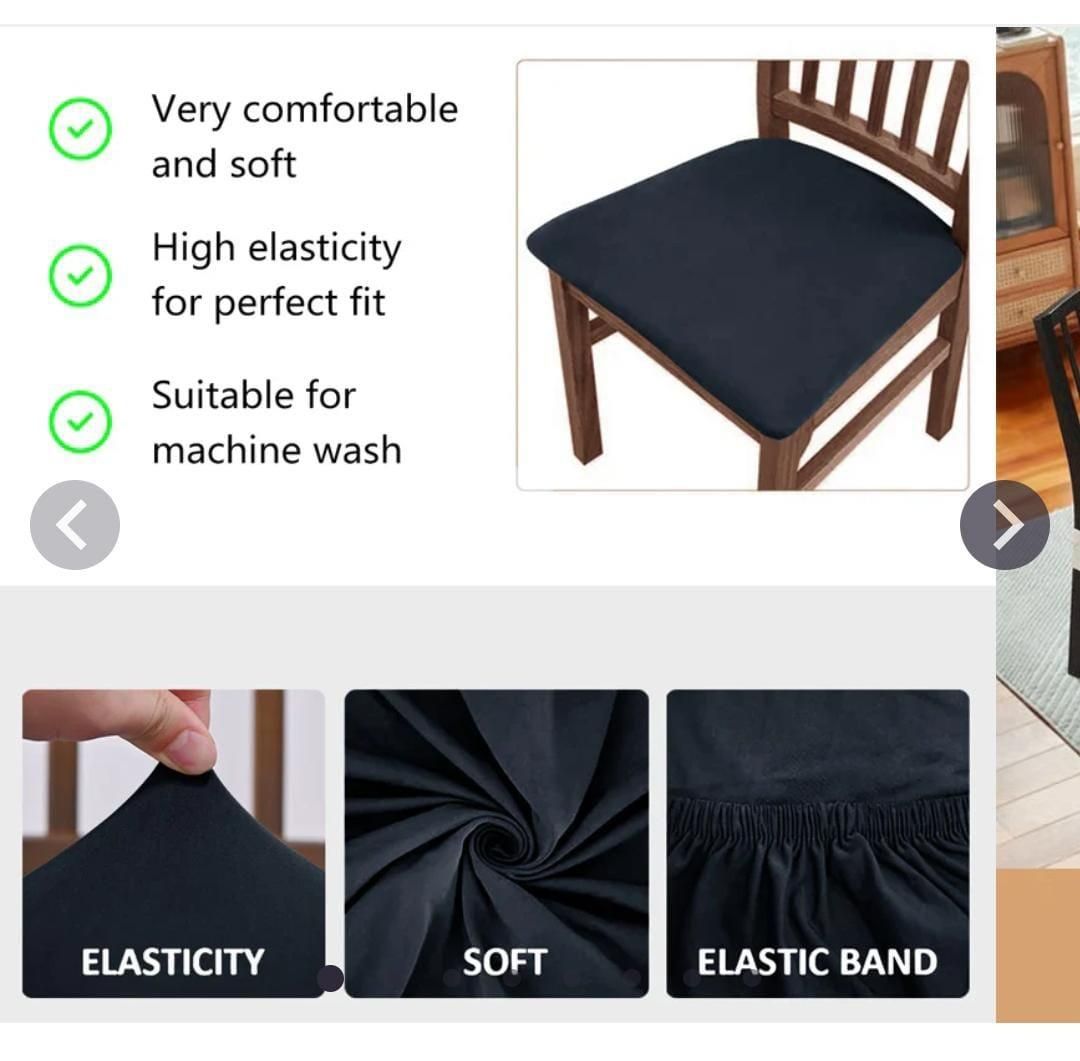 Chair Seat Covers – Soft Dustproof Chair Protector