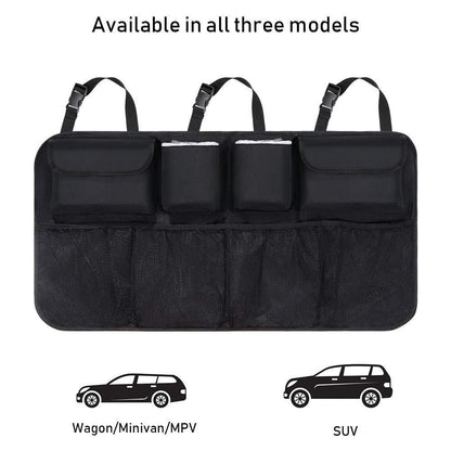 Car Back Seat Organizer – Multi-Pocket Storage for Travel & Daily Use