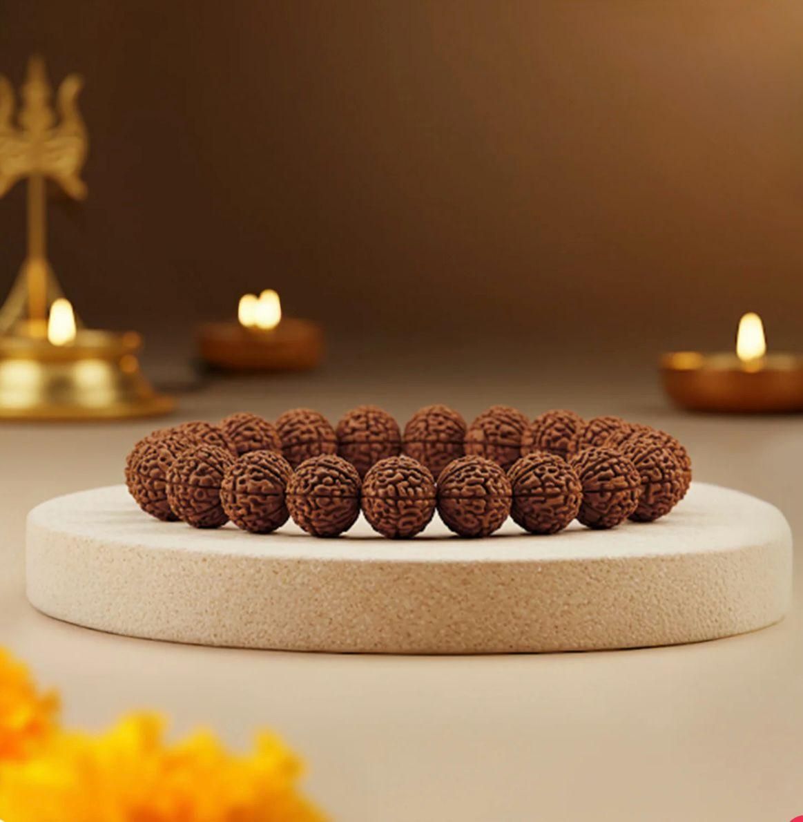 5 Mukhi Rudraksha Bracelet – For Peace, Protection & Positive Energy