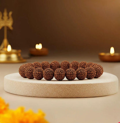 5 Mukhi Rudraksha Bracelet – For Peace, Protection & Positive Energy