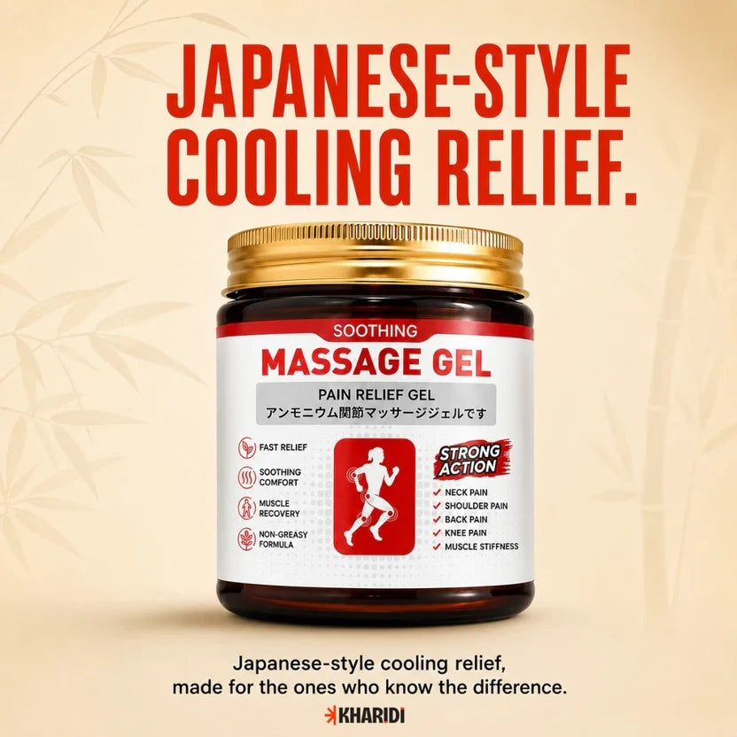 Japanese Soothing Massage Gel For Instant Pain Relief (Buy 1 Get 1 Free)