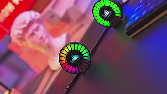 Music Levels Light – LED Sound-Control Car Ambient Light & Air Freshener