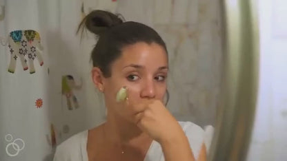 Facial Roller & Massager – Natural Jade Stone Face Roller