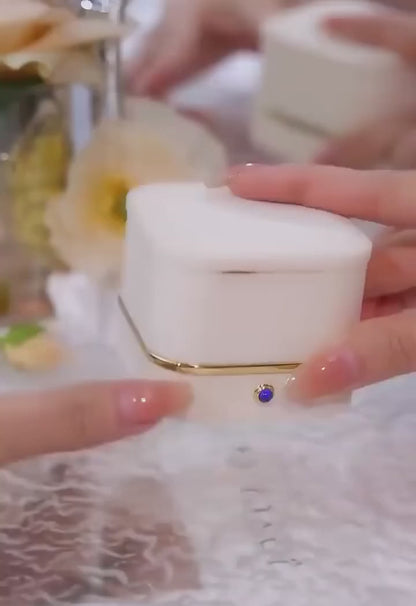 Oval Green Crystal Pendant Necklace Set – Necklace with Free Matching Bracelet