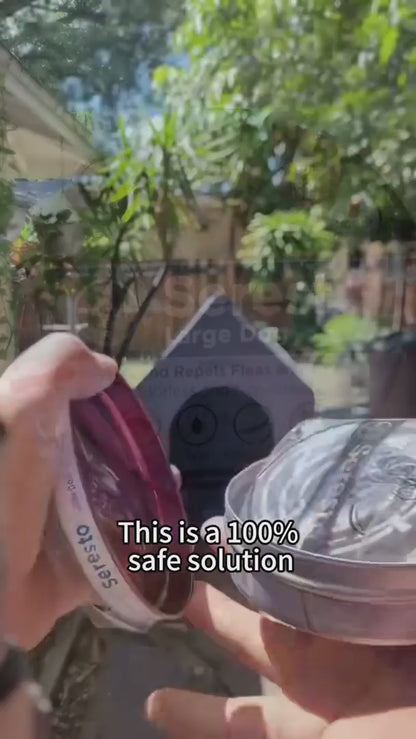 Flea and Tick Collar – Natural Calming & Adjustable Soothing Collar for Cats and Dogs