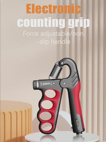 Premium Hand Strengthener Adjustable Dynamometer – Grip & Finger Exerciser for Fitness Training