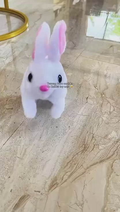 Interactive Hopping Bunny Toy with Sound & Movement – Electronic Easter Bunny for Kids
