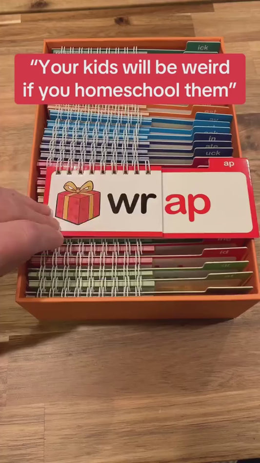 30 Rhyming Words Flipbook for Children Learning