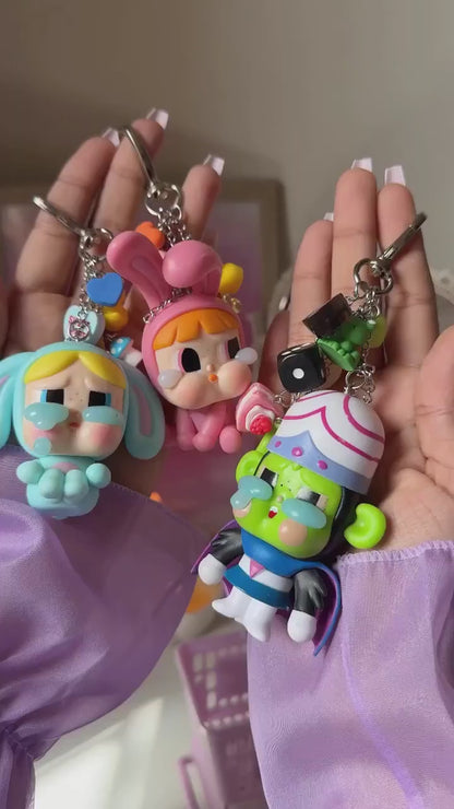 New Mini Crybaby Keychain – Cute Fun Collectible Keychain Toy