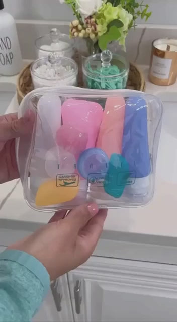 Travel Bottles Set (60ml – Pack of 3) – Leak-Proof, Travel-Friendly & Easy to Use ✈️