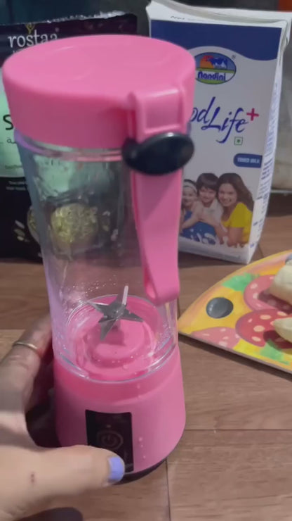 Portable Electric 6 Blade USB Juice Maker – Fresh Juice Anywhere!