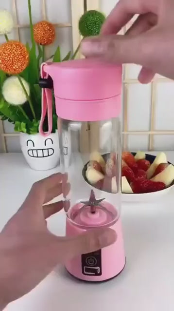 Portable Electric 6 Blade USB Juice Maker – Fresh Juice Anywhere!