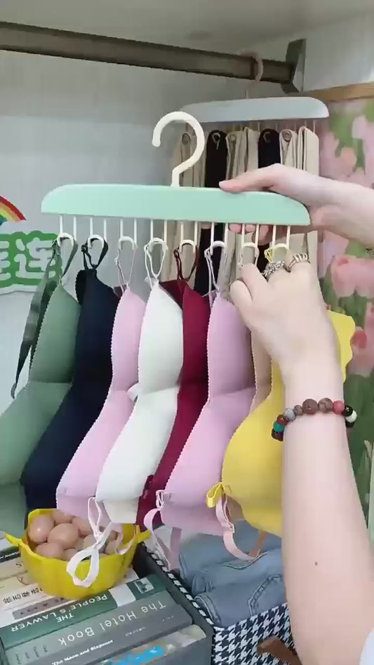 Multifunctional Plastic Closet Hanger – Space-Saving Organizer for Socks, Underwear & Small Clothes