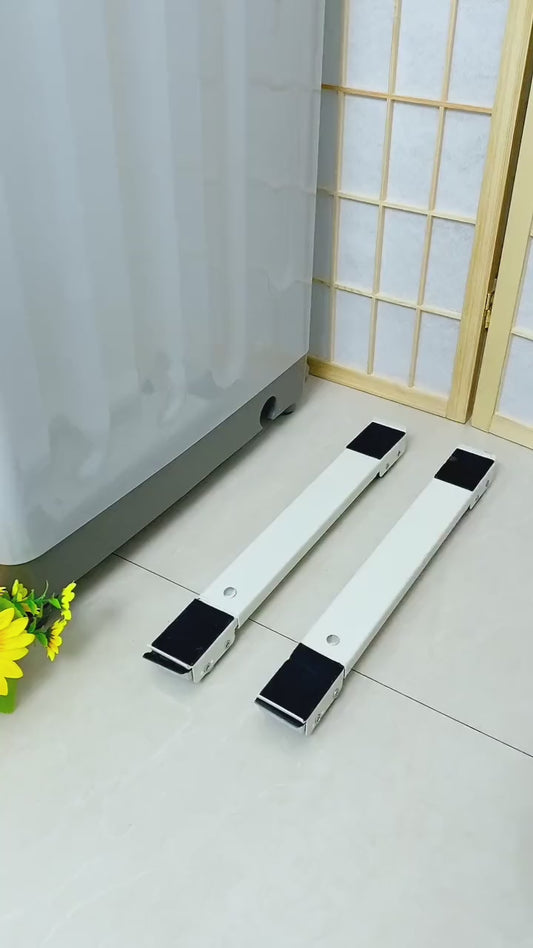 Multi-Functional Adjustable Trolley Mount Rack Holders – Heavy-Duty Pair for Home & Appliances