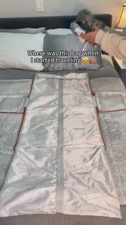 Convertible Garment Bag for Travel – 2 in 1 Hanging Suitcase & Large Duffle for Women